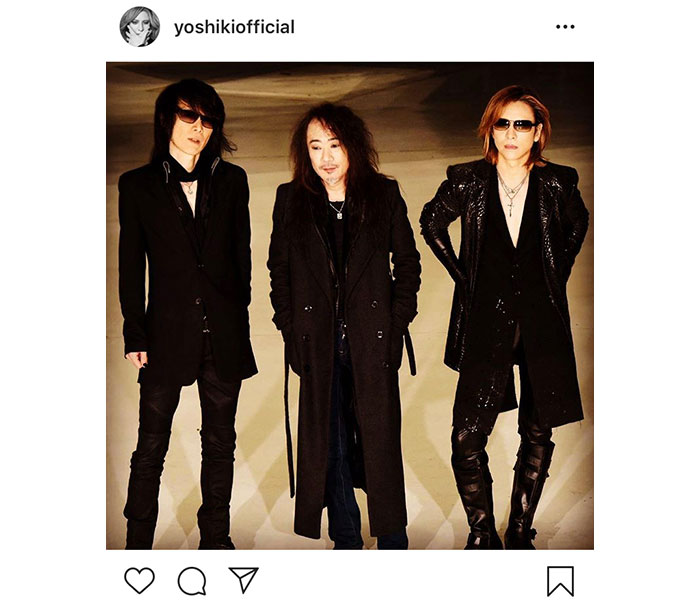 X JAPAN YOSHIKIがHEATHのバースデーを祝福！1月30日にはPATAを