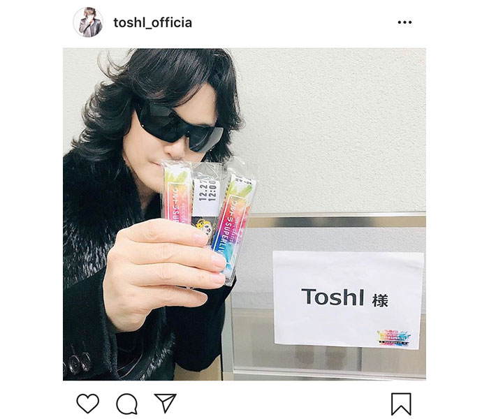 Toshl 1月31日放送の Mステ に出演決定 一緒に楽しもうゼ 2020年1月26日 エキサイトニュース