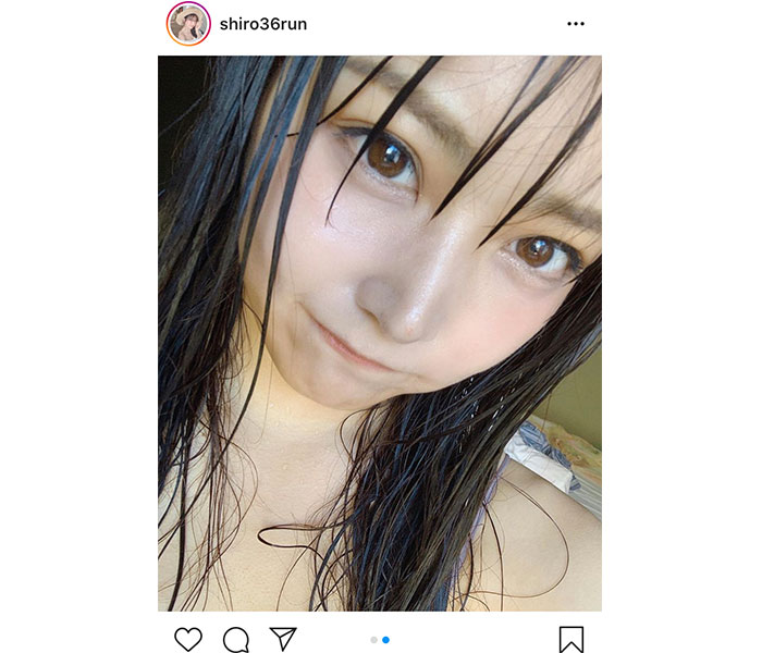 Nmb48 白間美瑠 水も滴るいい女 ショットに絶賛の声ぞくぞく 年6月8日 エキサイトニュース