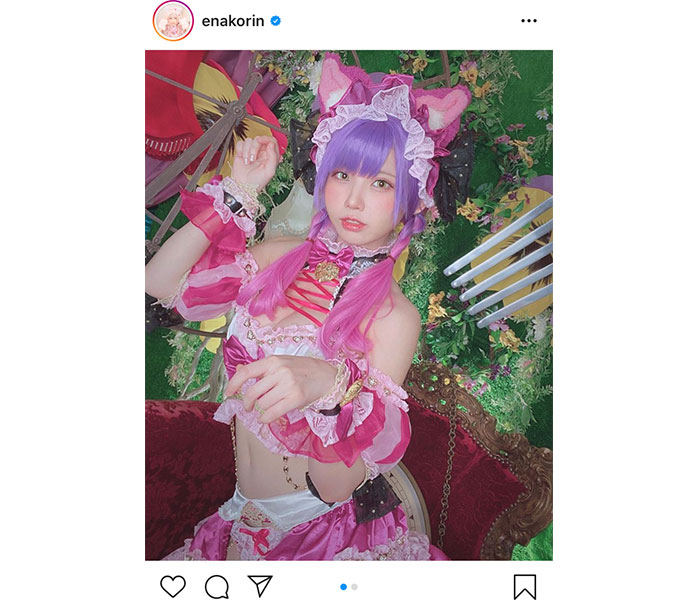 えなこ 国宝級 なハロウィンのチェシャ猫コスプレを一早く公開 さすがの美しさ 年10月日 エキサイトニュース