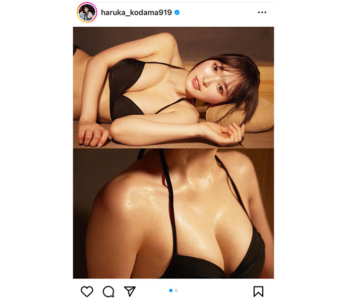 元hkt48・兒玉遥、汗が滴るセクシーバストに「目が離せません」！ 2023年4月13日 エキサイトニュース