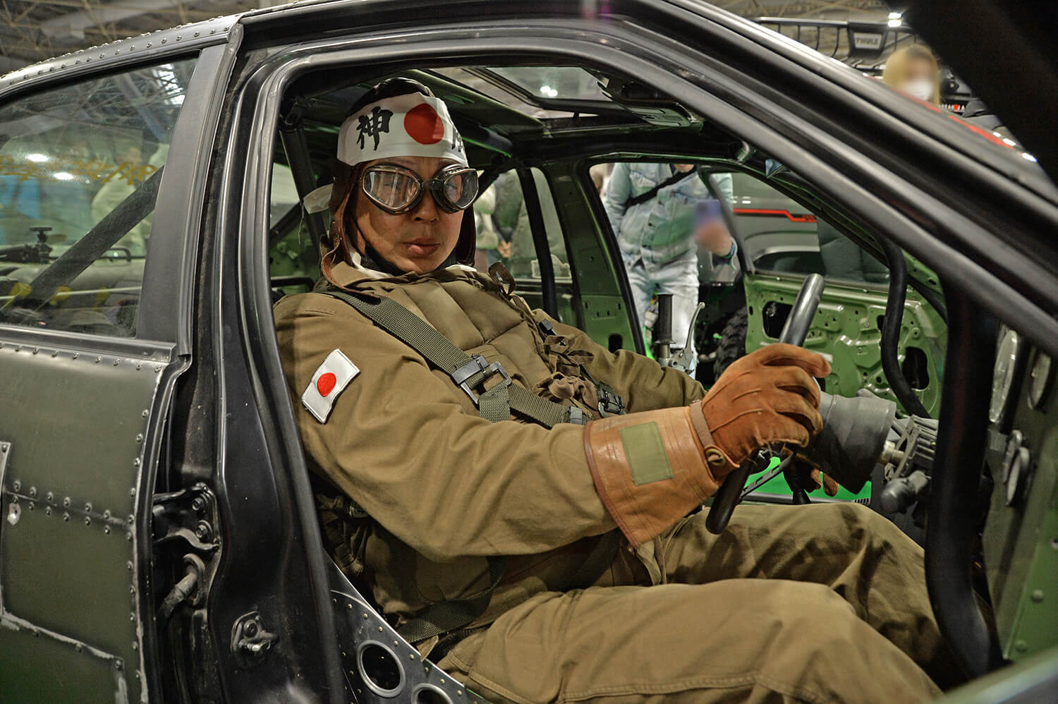 零戦スタイルをまとったスカイライン！ 地上の戦闘機には鹿児島育ちのオーナーの平和への願いが込められていた!! 【大阪オートメッセ2024】  (2024年5月6日) - エキサイトニュース