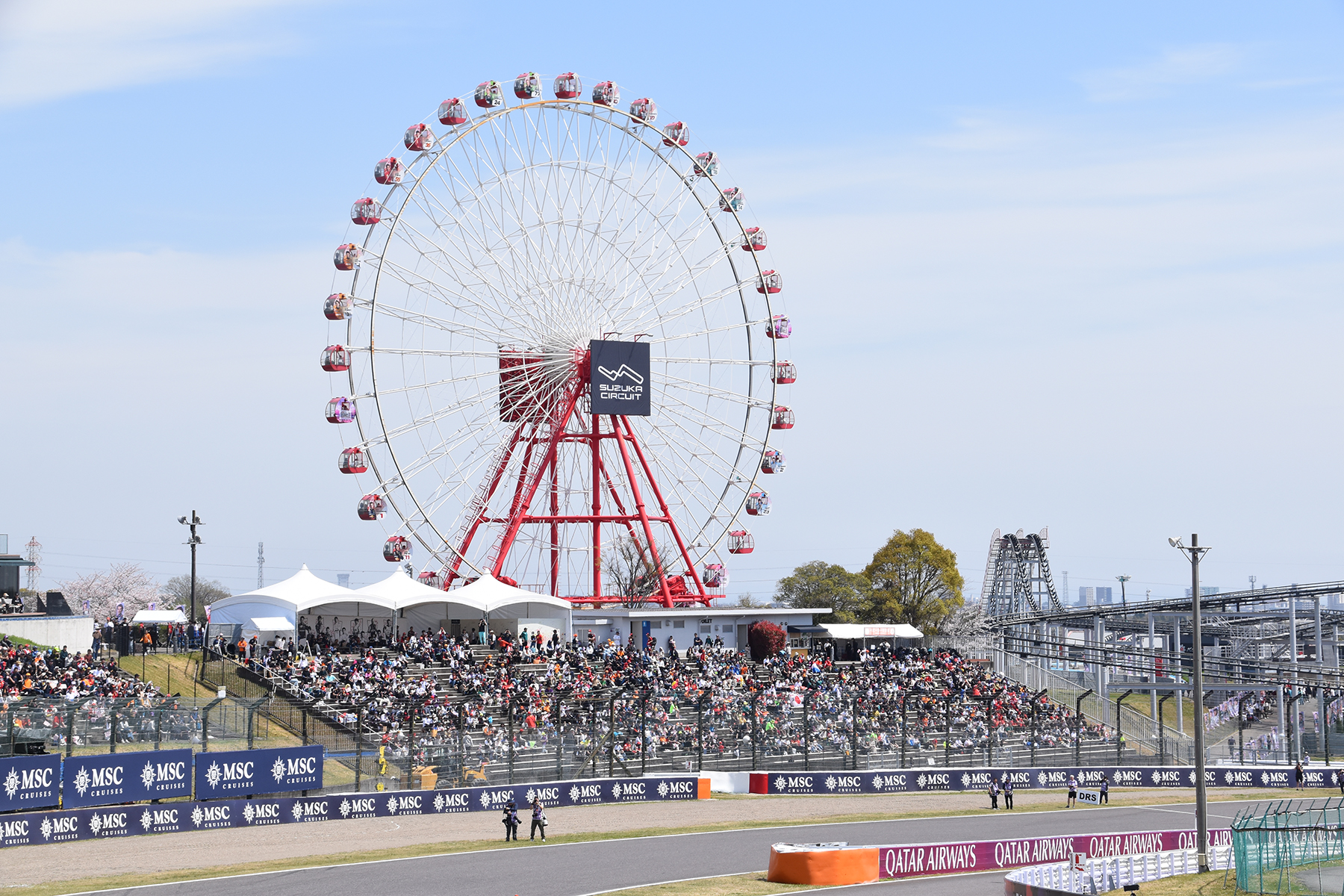 F1日本GPは春開催でどうなる……結果は心配なし！ 桜満開の鈴鹿がみせた