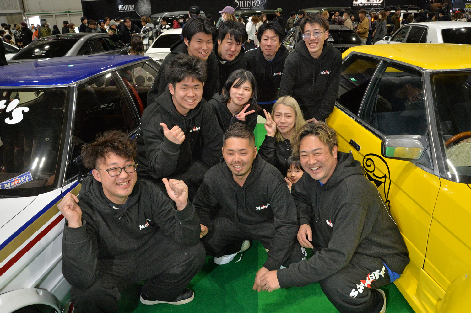 竹ヤリ出っ歯の街道レーサー軍団はみんな若者オーナー！ 「なんで