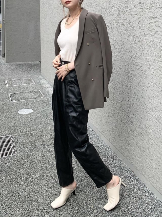 Zara 秋の本命 コーデの主役になる レザーアイテム 4選 ローリエプレス