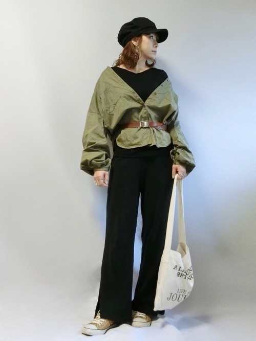 文法 六月 反響する ニット パンツ 黒 コーデ Mountainroot Org