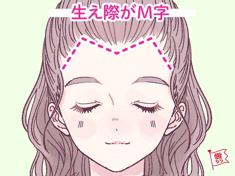 おでこの形でわかる あなたのキャラクターは ローリエプレス