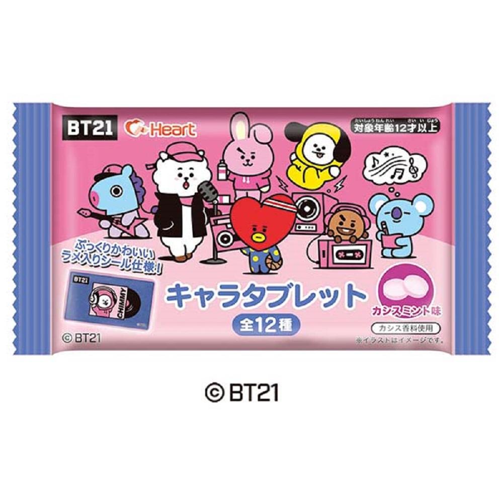 Bt21キャラタブレット シールは全部で12種 ぷっくりラメ入りだよ 22年3月15日 エキサイトニュース