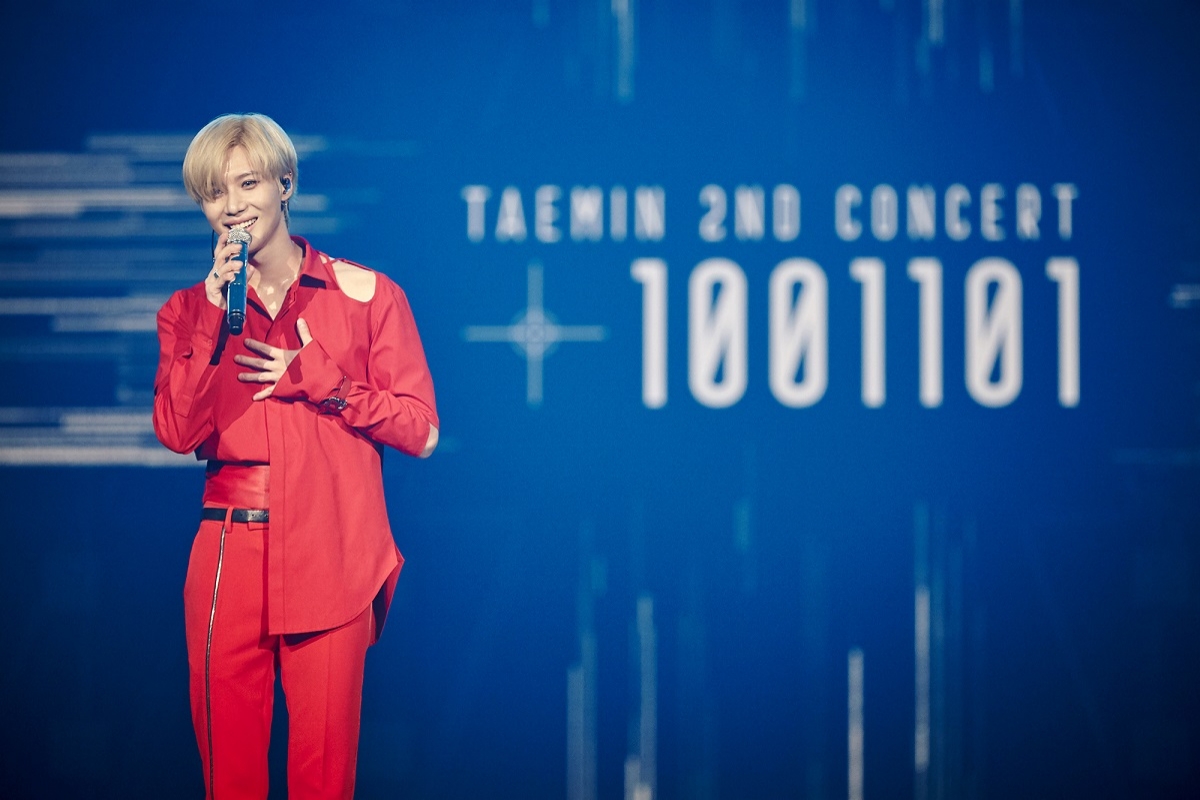 SHINeeテミン、韓国・ソウルで単独コンサート『T1001101』開催 