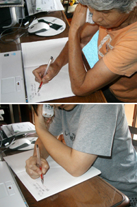 電話の受話器を当てるのは 右耳? 左耳?