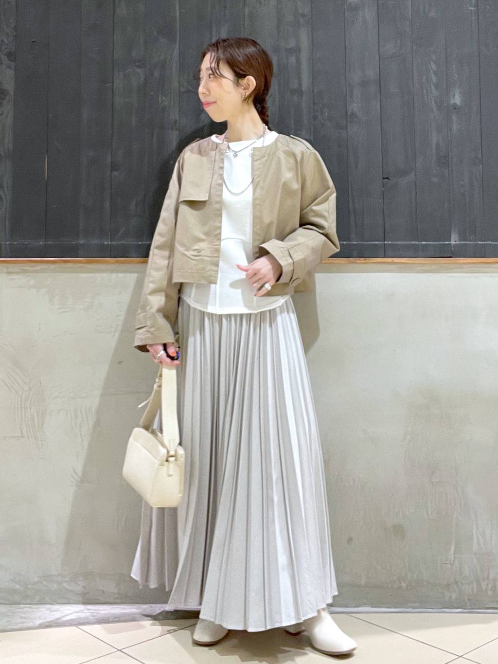 レディース≚ Niko様専用 3WAY SHAPELY TAILORED COAT ノーカラー