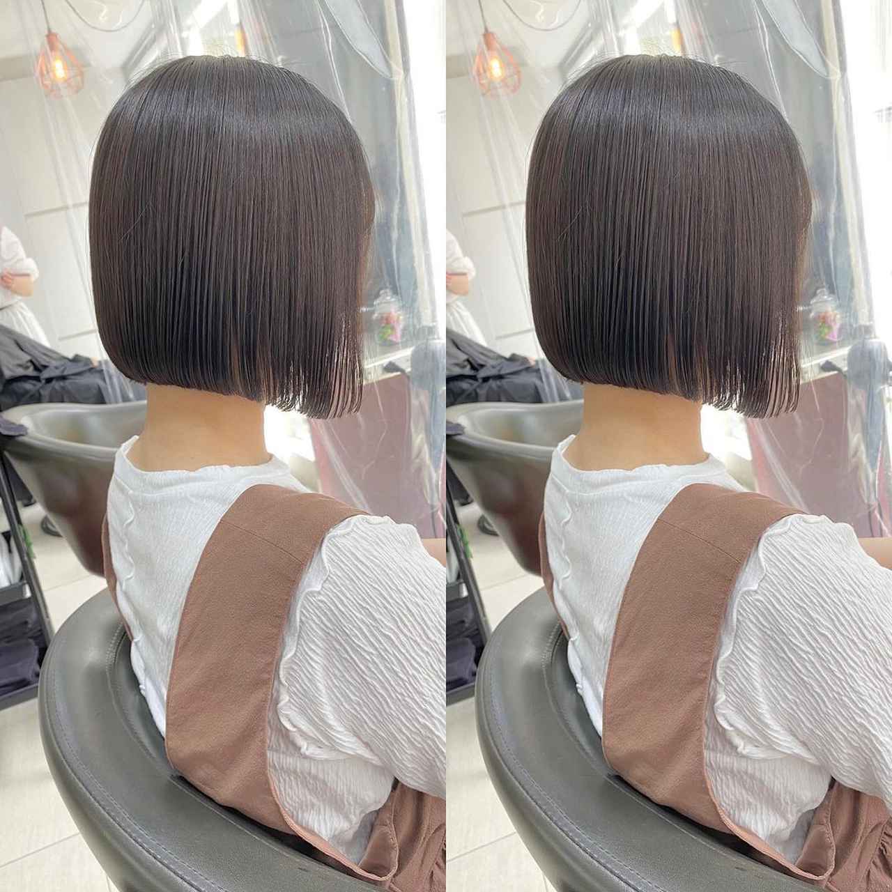顔周り 命 前下がりボブ が小顔見え抜群なんです ローリエプレス