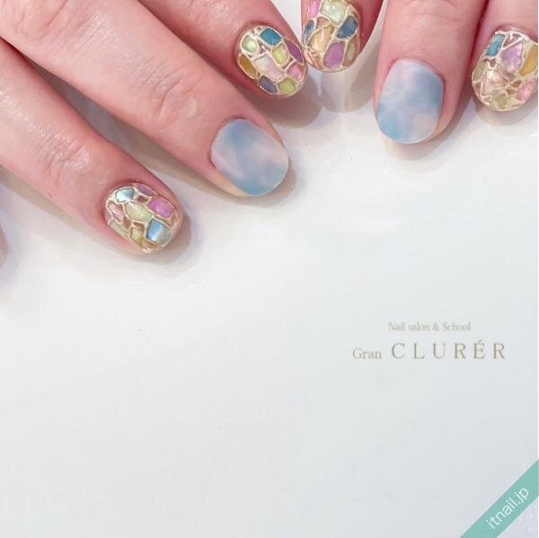 暑い夏にはタイダイ柄ネイル カラフルカラーで気分を上げて ローリエプレス