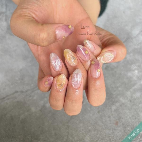 夏にぴったり 大人ニュアンスネイル 8選 ローリエプレス