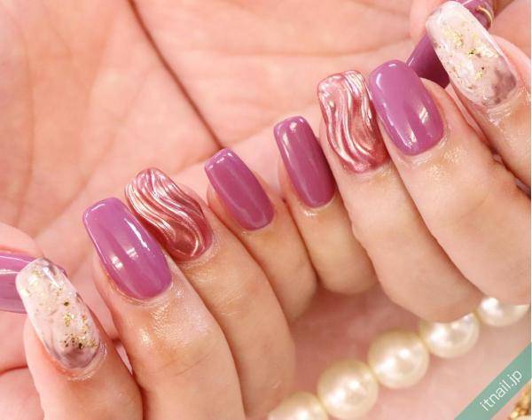 不思議な質感が魅力的 うねうねネイルでおしゃれにきめる ローリエプレス