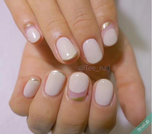 バルーンフレンチのネイルは こなれ感 が決め手 大人女子おススメの今風デザイン8選 ローリエプレス