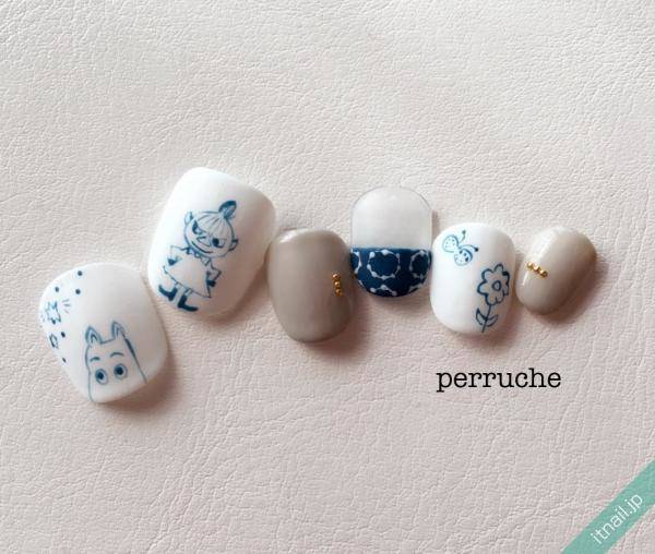 大人のキャラクターネイルはどうする Popすぎない絶妙デザイン特集 ローリエプレス