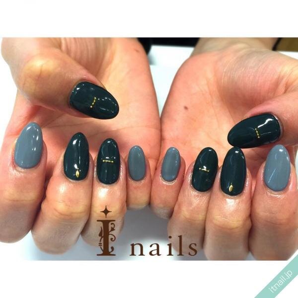 おしゃれ度格上げ 21年の秋ネイルは 深みグリーン がトレンド ローリエプレス