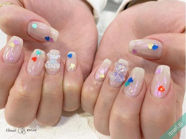 とびきりキュート くまちゃんネイル に癒される ローリエプレス