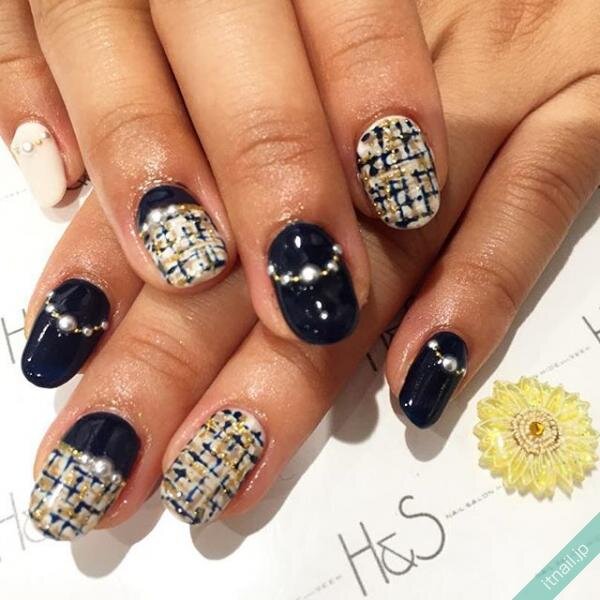 品の良さはキープ 色で楽しむツイードネイル ローリエプレス 品の良さはキープ 色で楽しむツイードネイル ローリエプレス