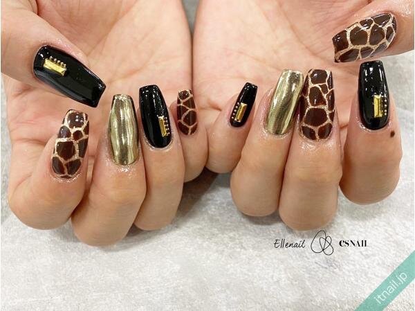 どの柄にする いろいろな アニマル柄ネイル 10デザイン ローリエプレス