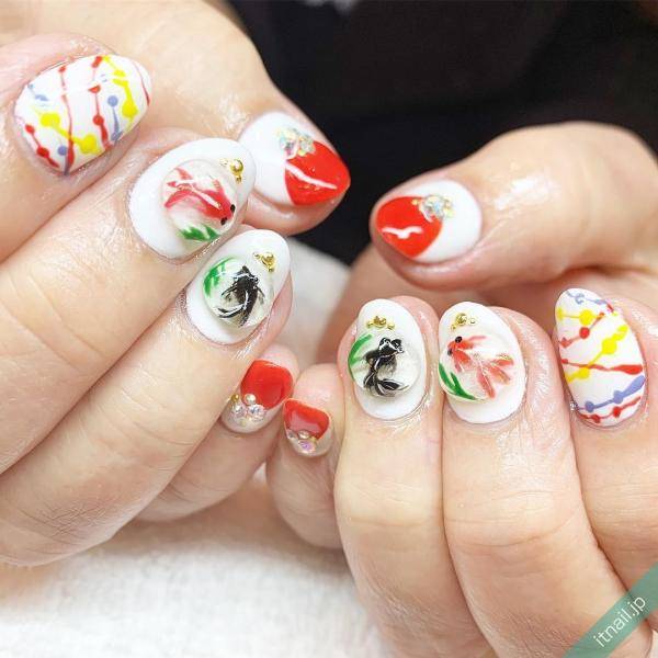 夏といったらコレ 夏祭りネイル でテンションup ローリエプレス 夏といったらコレ 夏祭りネイル でテンションup ローリエプレス