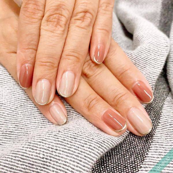 春 初夏に 透け感のあるシアーカラーを使った大人ネイル5選 ローリエプレス