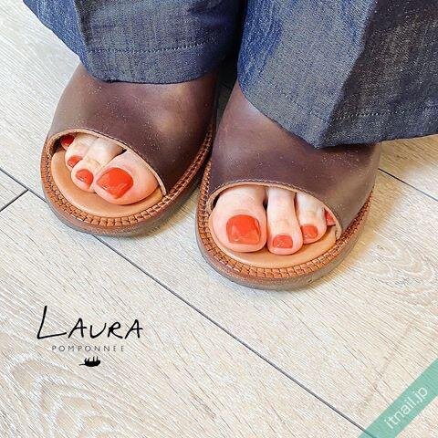 大人のこなれ感 秋のシンプルfootネイル集 ローリエプレス