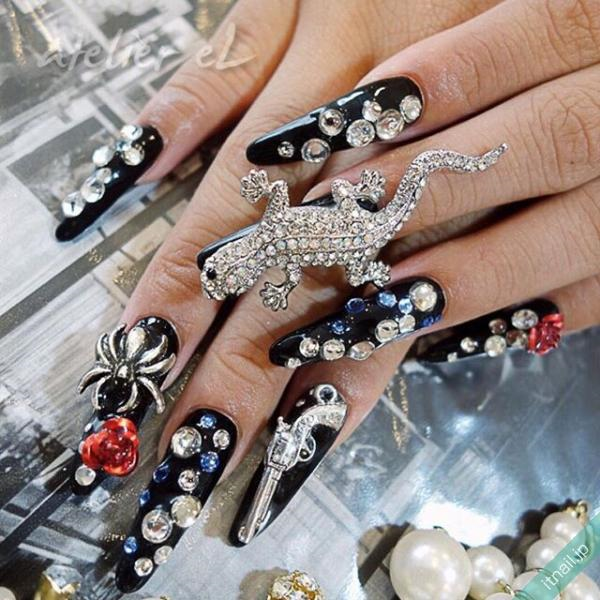 思わず2度見 ド派手な3dネイルアート画像集 ローリエプレス