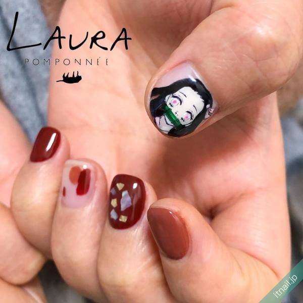 アニメ好き必見 痛ネイルが可愛すぎる ローリエプレス
