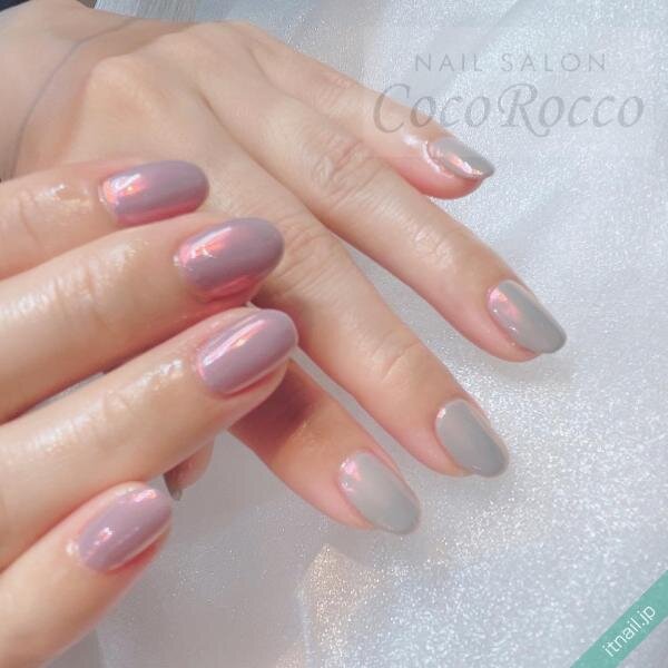 大人可愛いネイルは ピンク グレー で作る シンプルもニュアンス感もget ローリエプレス