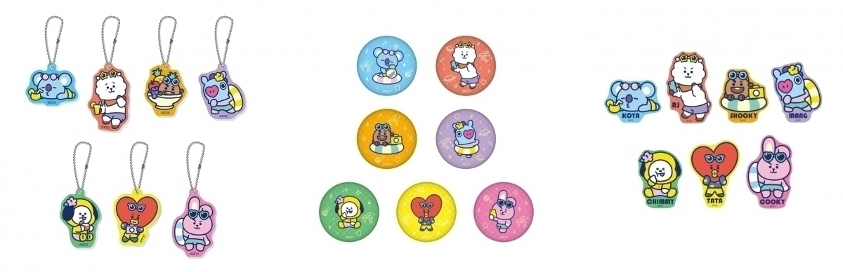 ナイトプールがテーマ♡「BT21カフェ」第12弾のフードメニューがかわい