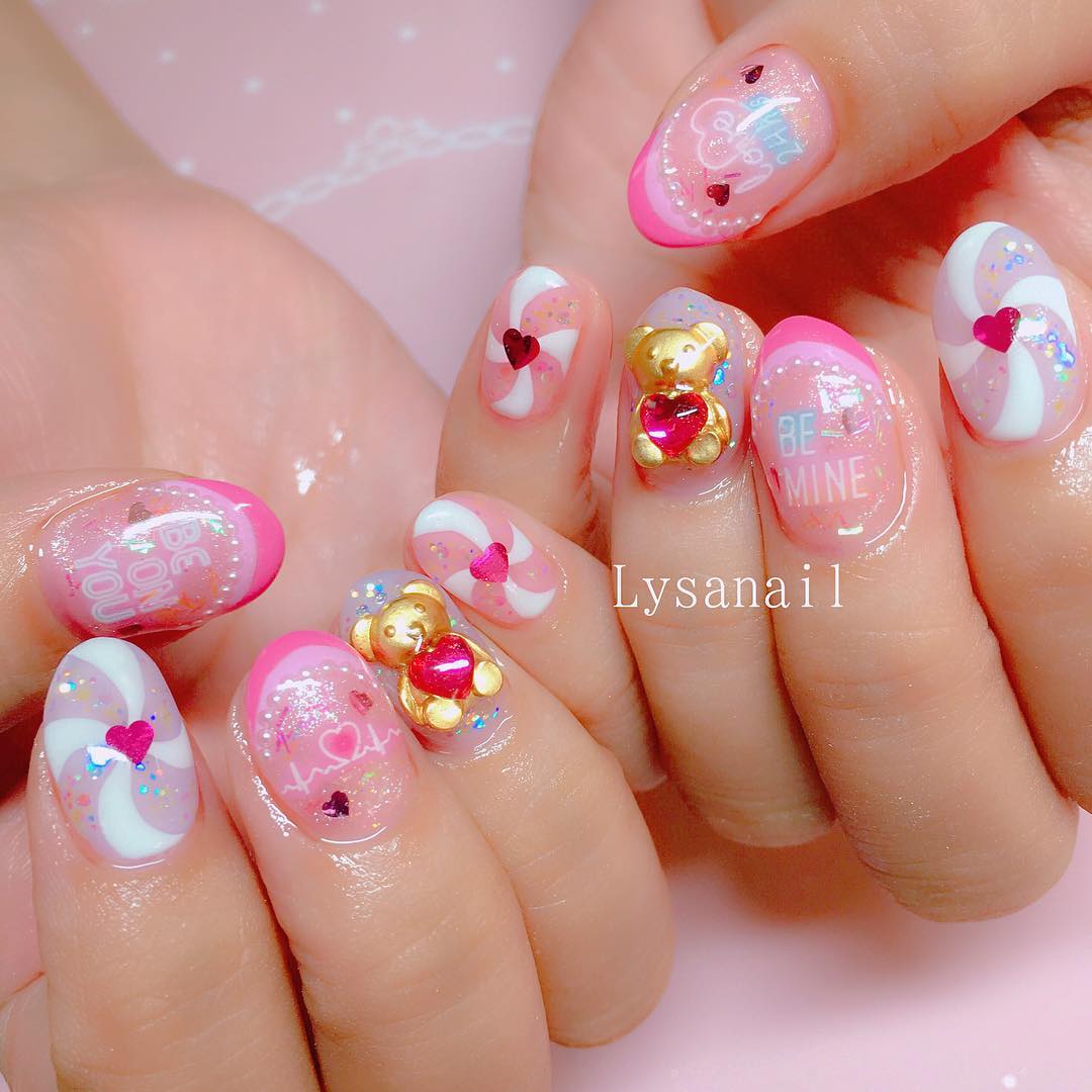 ポップでゆめかわいい キャンディネイルデザイン集 ローリエプレス