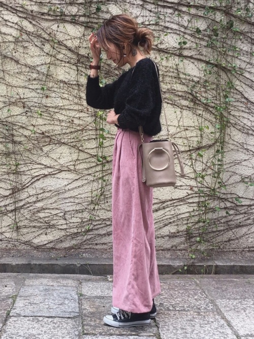 冬のワイドパンツコーデ さっと履くだけでコーデがワンランクアップ ローリエプレス