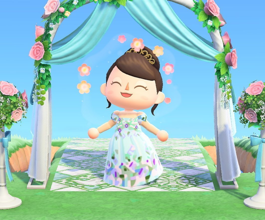 あつ森 あつまれどうぶつの森 のマイデザイン16選 Yumi Katsuraのウエディングドレス ローリエプレス