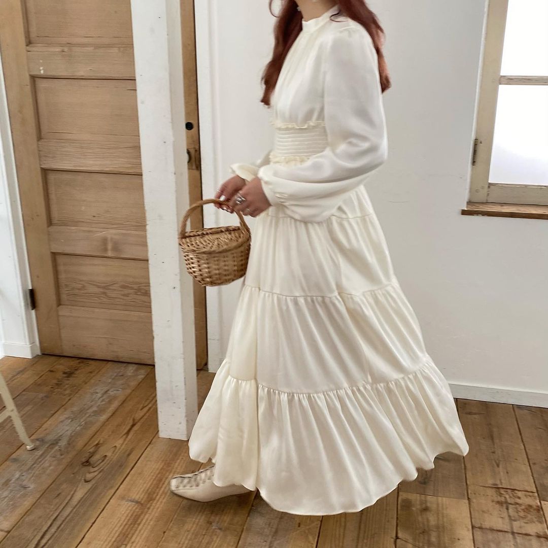 21春 手に入れるべきトレンドはティアード 女子力高い ゆる甘コーデ 特集 ローリエプレス