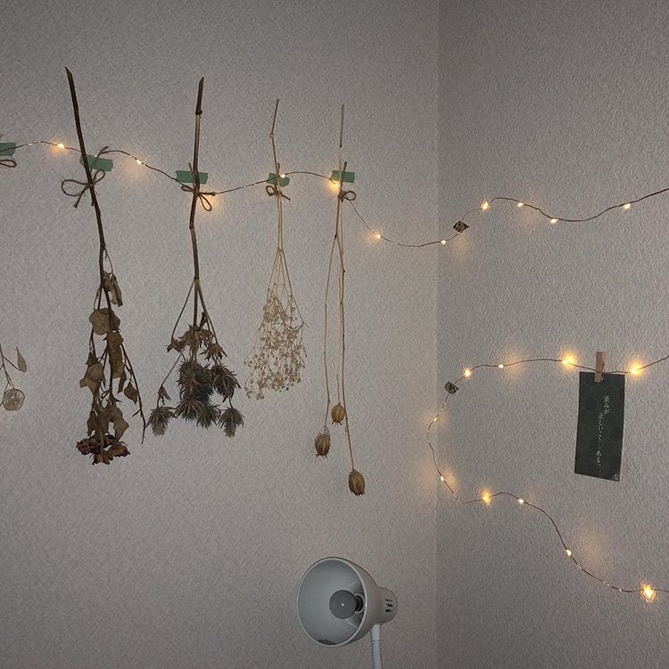 フェアリーライト でおしゃれルームに 憧れインテリアを真似っこ ローリエプレス