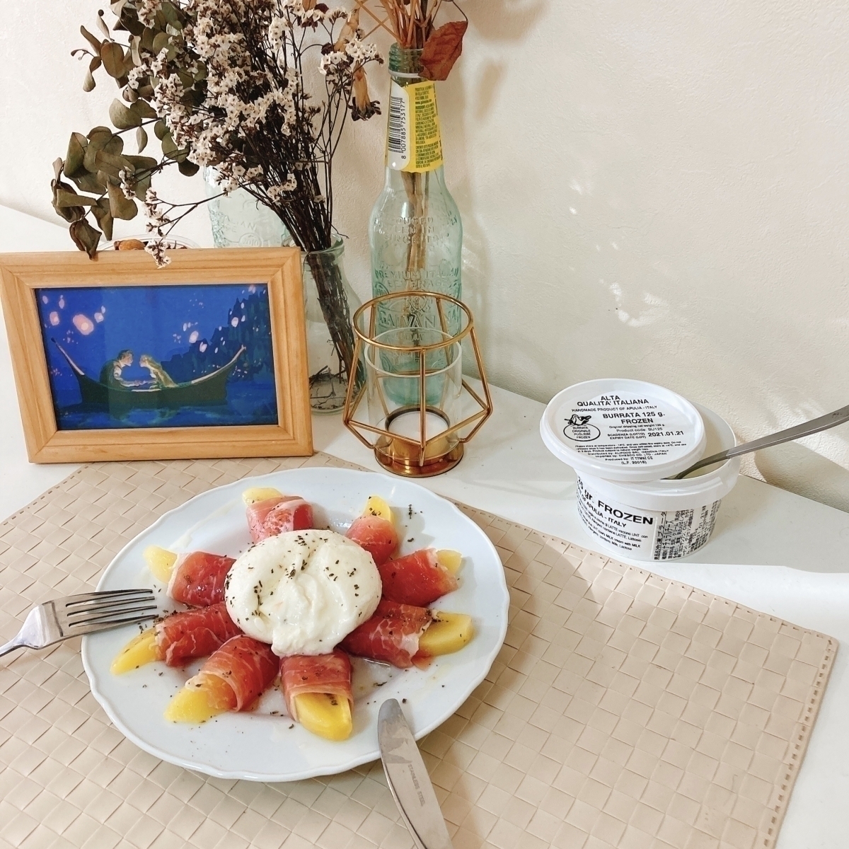 方 ブッラータ 食べ