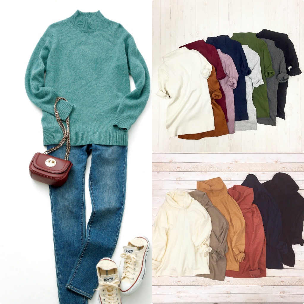 ハイネック タートルネックはユニクロにおまかせ デザインや素材も大充実 19年4月4日 エキサイトニュース