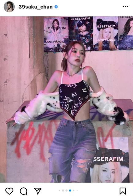 ルセラフィム 宮脇咲良 サノク