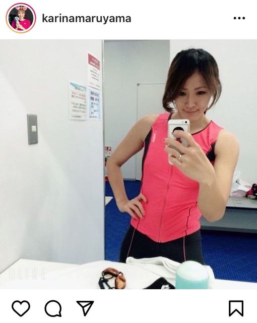 丸山桂里奈 シュッとした現役時代のセルフィーを公開 北川景子に似てる の声 ローリエプレス