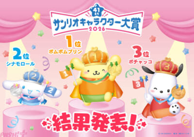 サンリオ】30周年アニバーサリーイヤーのポムポムプリンが700万票以上 