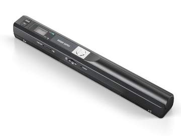 【新品未使用】ハンディスキャナー(コードレスだからどこでもスキャン)「乾電池式」 サンワサプライ、PCレスでスキャンできる乾電池式ハンディスキャナ
