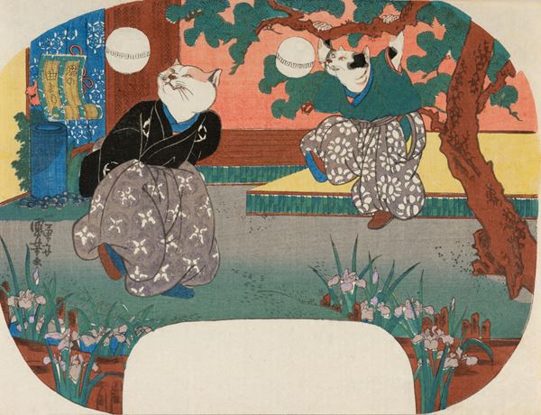 世界初！ 歌川国芳の団扇絵220点を公開『国芳の団扇絵 ―猫と歌舞伎と