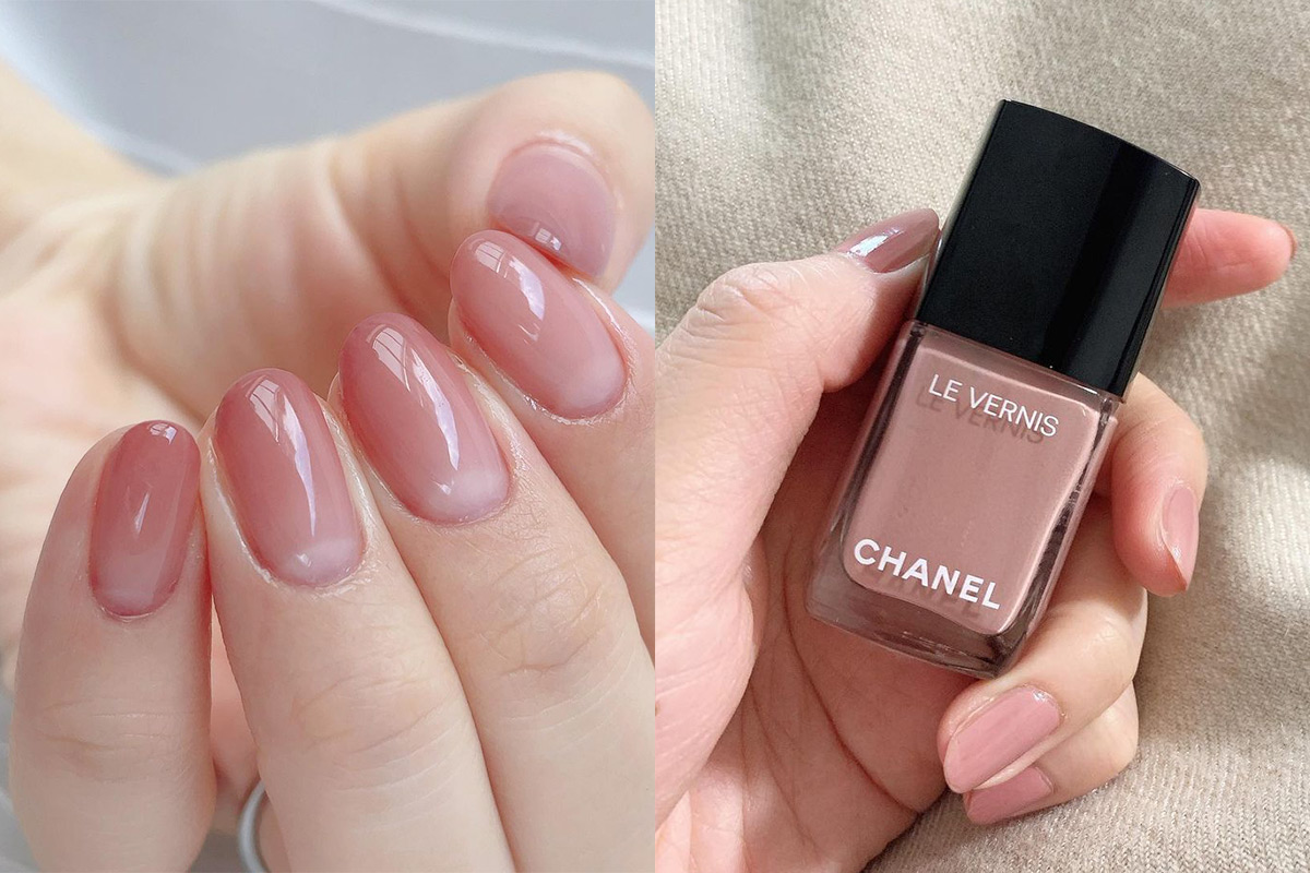 ピンクブラウンネイルが旬 秋冬大人向けデザインとポリッシュ5選 ローリエプレス