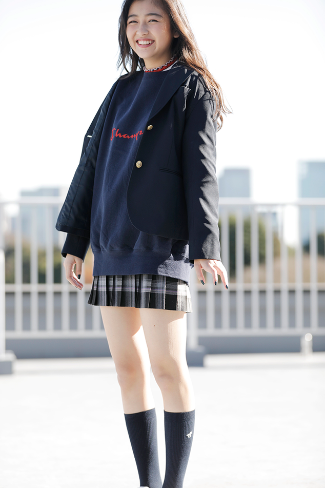 一気にアカ抜け 制服アレンジにはアレを組み合わせて一番こなれたjkになる ローリエプレス