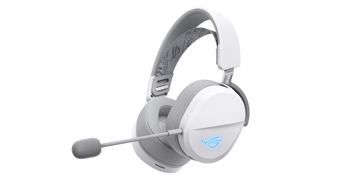 ROG ゲーミングヘッドセットホワイトエディション ゲーミングヘッドセット「ROG Pelta White」が10月17日発売！309gの