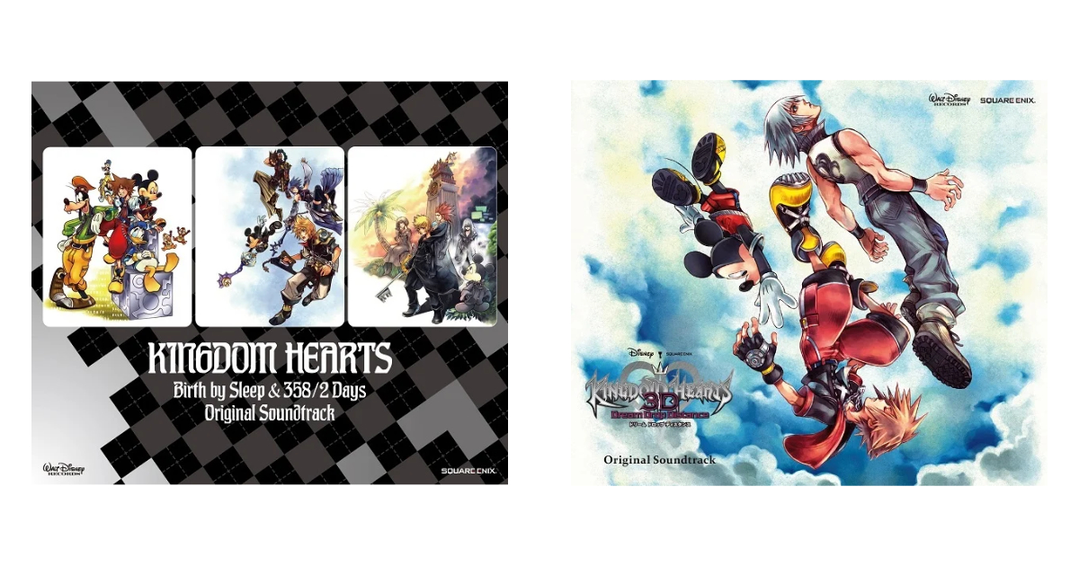 キングダム ハーツ」シリーズのオリジナル・サウンドトラック4商品が8