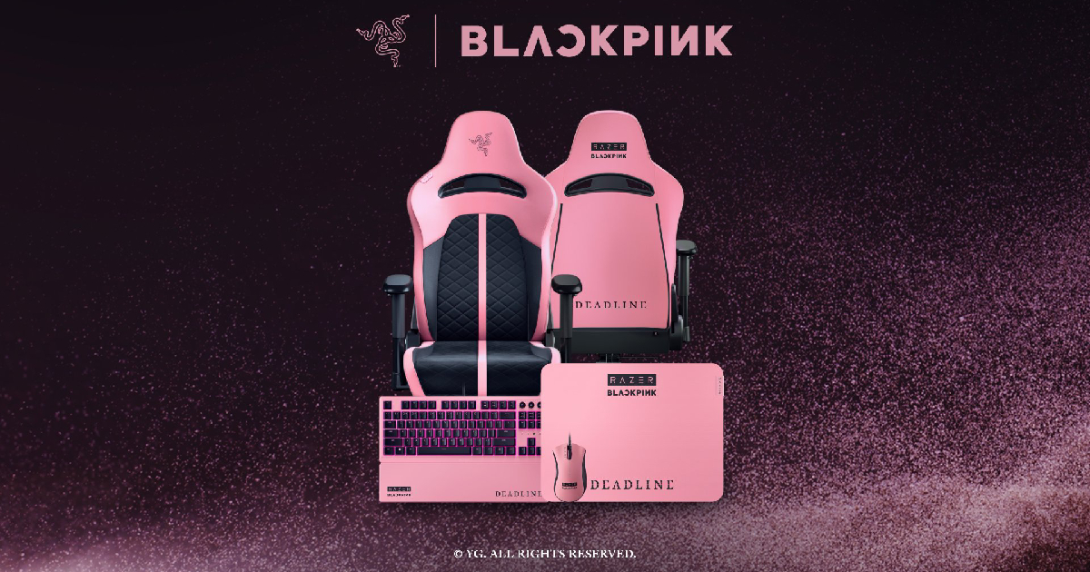 Razer」から「BLACKPINK」コラボコレクションが登場！ピンクを大胆に