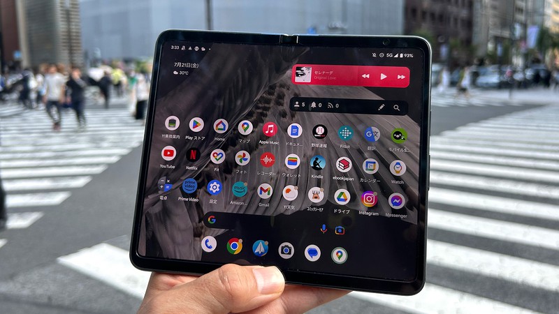 約25万円の高級スマートフォン「Google Pixel Fold」レビュー。Google 